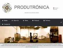 Tablet Screenshot of produtronica.com